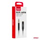 Cablu prelungitor AUX Mini Jack 3,5 mm tata la 3,5 mm mama 2 m AMIO-04296