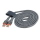 Cablu de Incarcare si sincronizare WAYME, Impletitura din microfibra, 100 cm, 100 cm, USB-C > USB-C PD, max. 65W