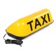 Lampa TAXI LED, galbena, oblica